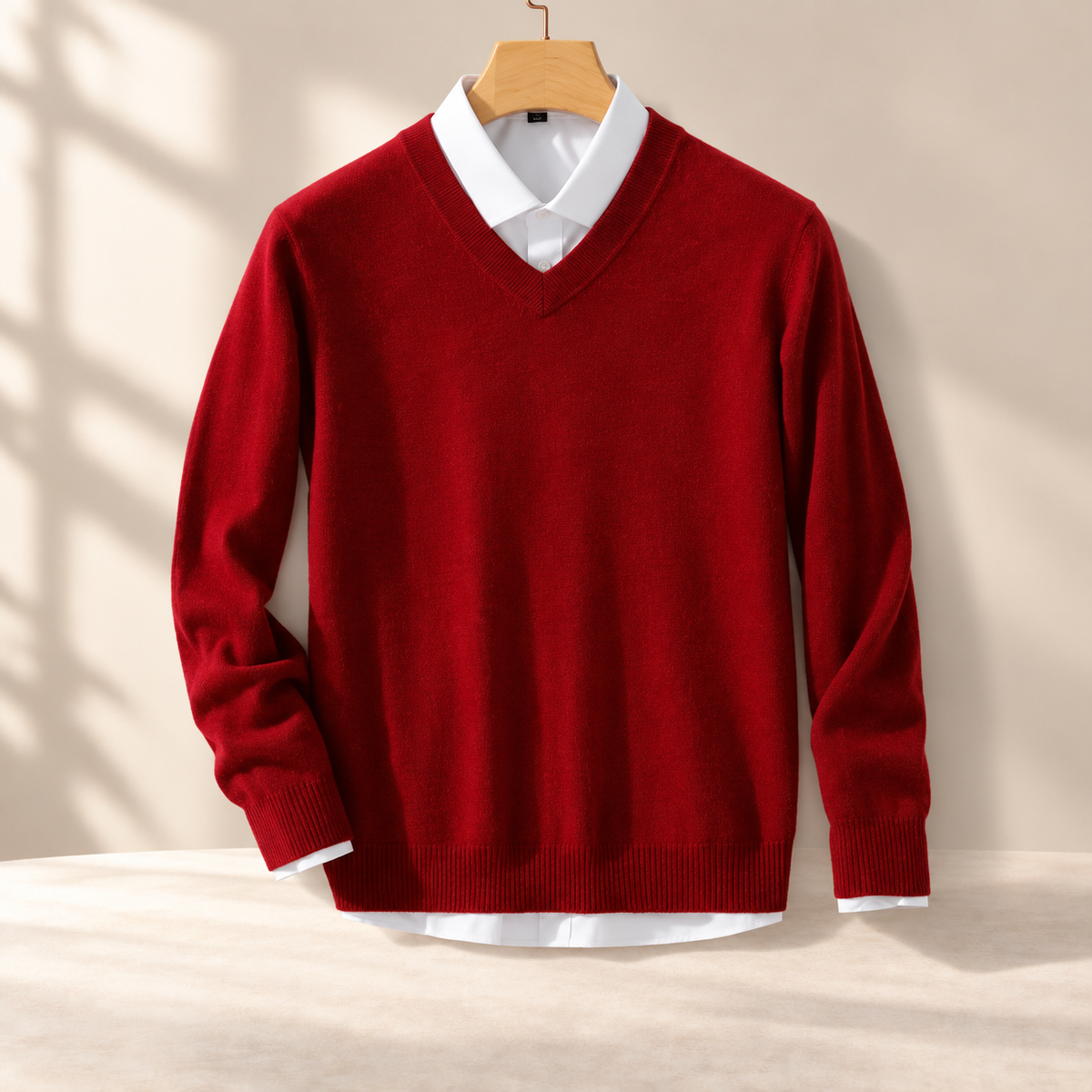 Signature Cashmere V-Neck Sweater