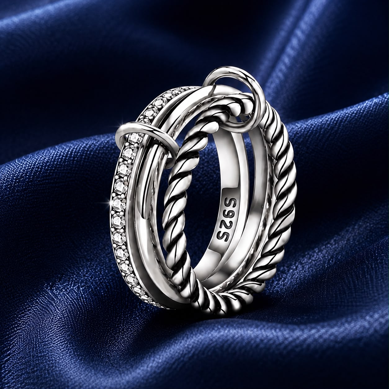 Celeste Sterling Silver Ring