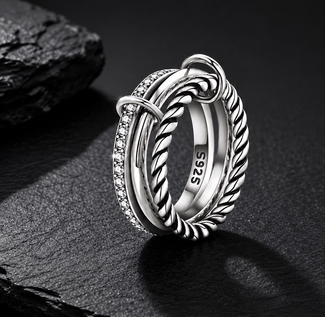 Celeste Sterling Silver Ring