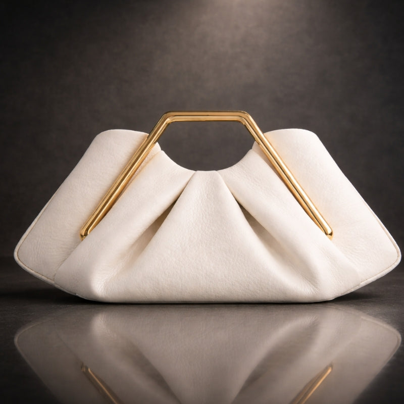 Obsidian Sculpted Clutch