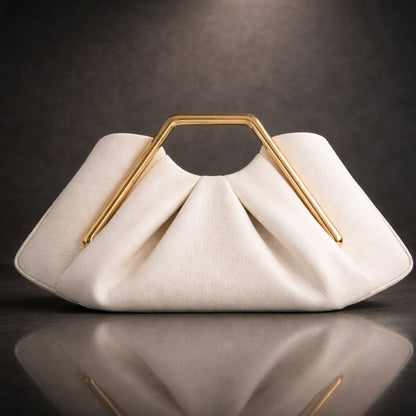 Obsidian Sculpted Clutch