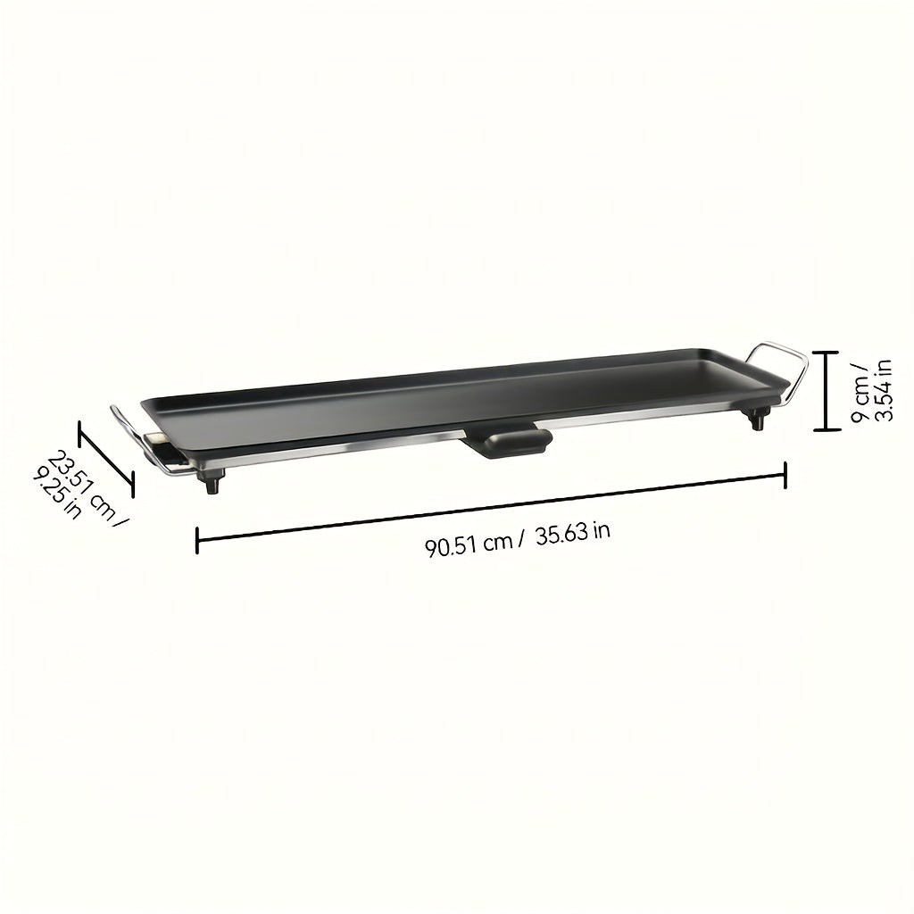 2-in-1 Electric Tabletop Grill and Griddle