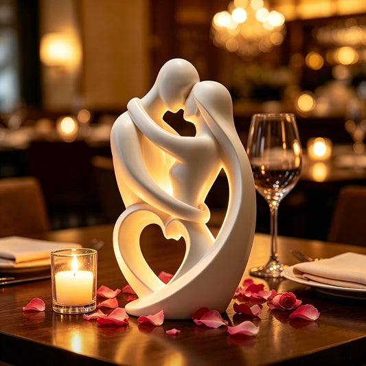 Romantic Couple Heart Lamp