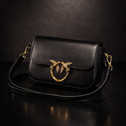 Valencia Royale Palm Emblem Crossbody Bag
