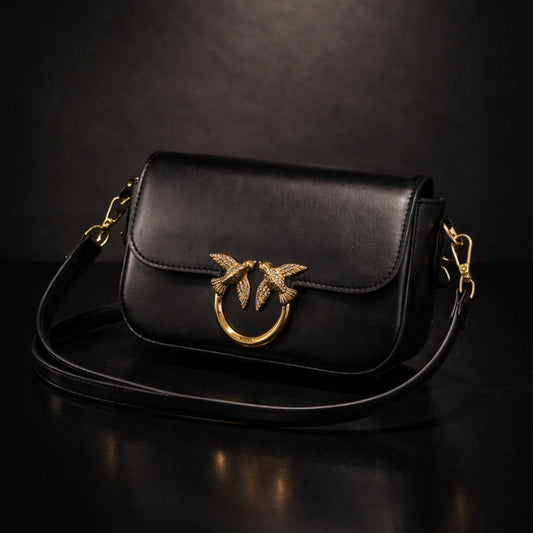 Valencia Royale Palm Emblem Crossbody Bag