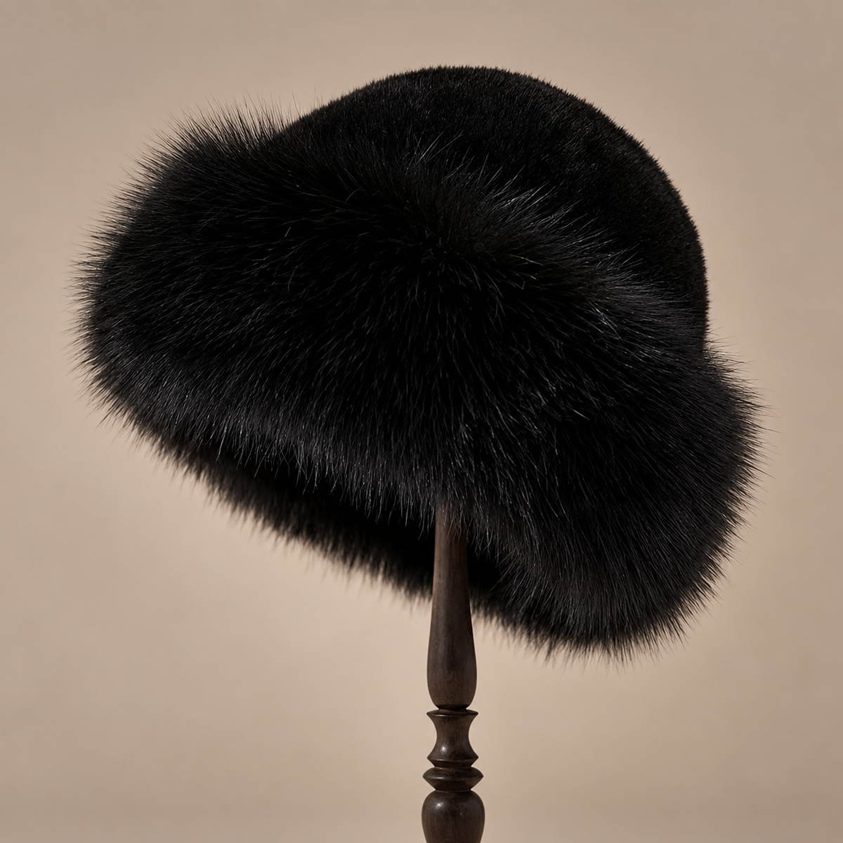 Ostrich Warm Mongolian  Cap
