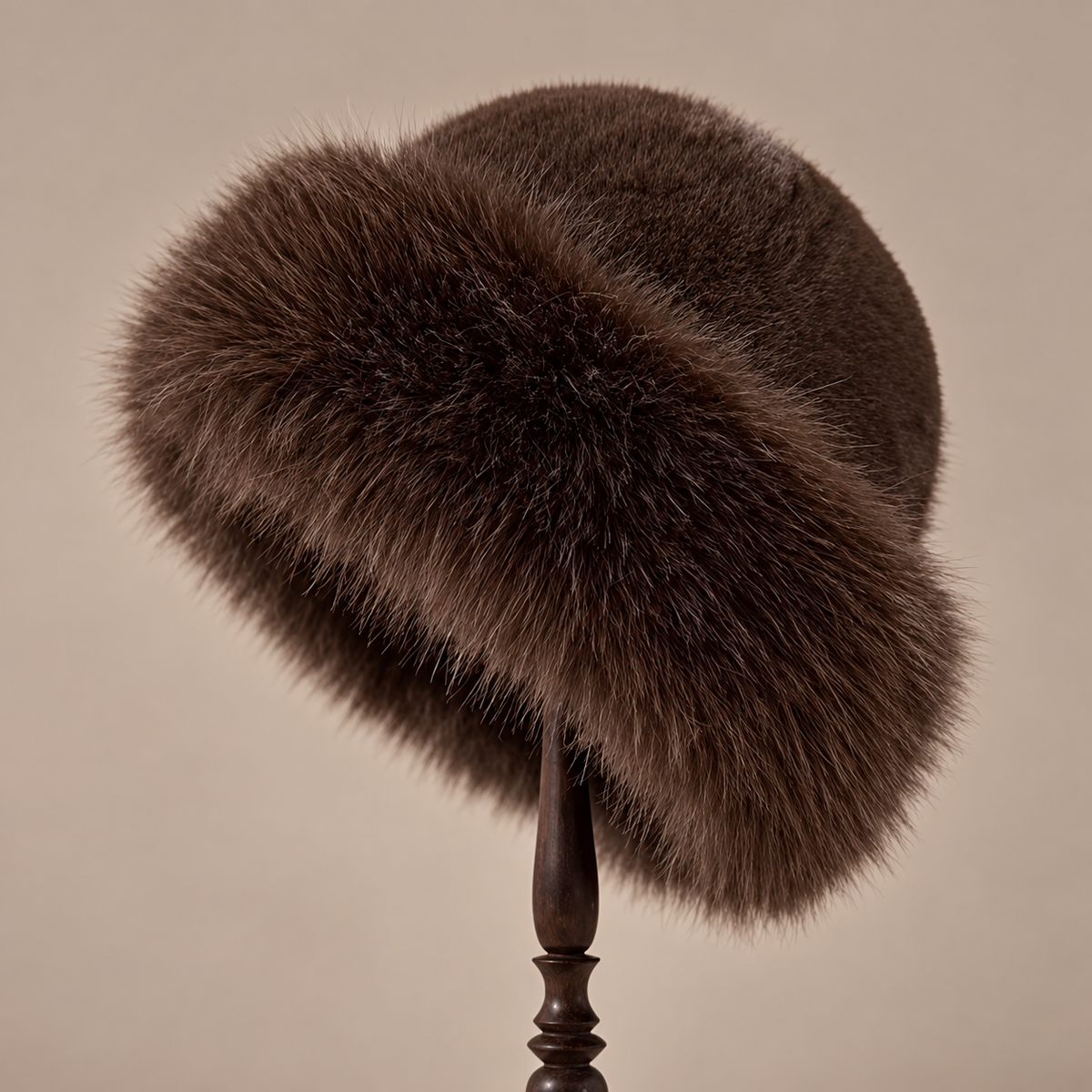 Ostrich Warm Mongolian  Cap