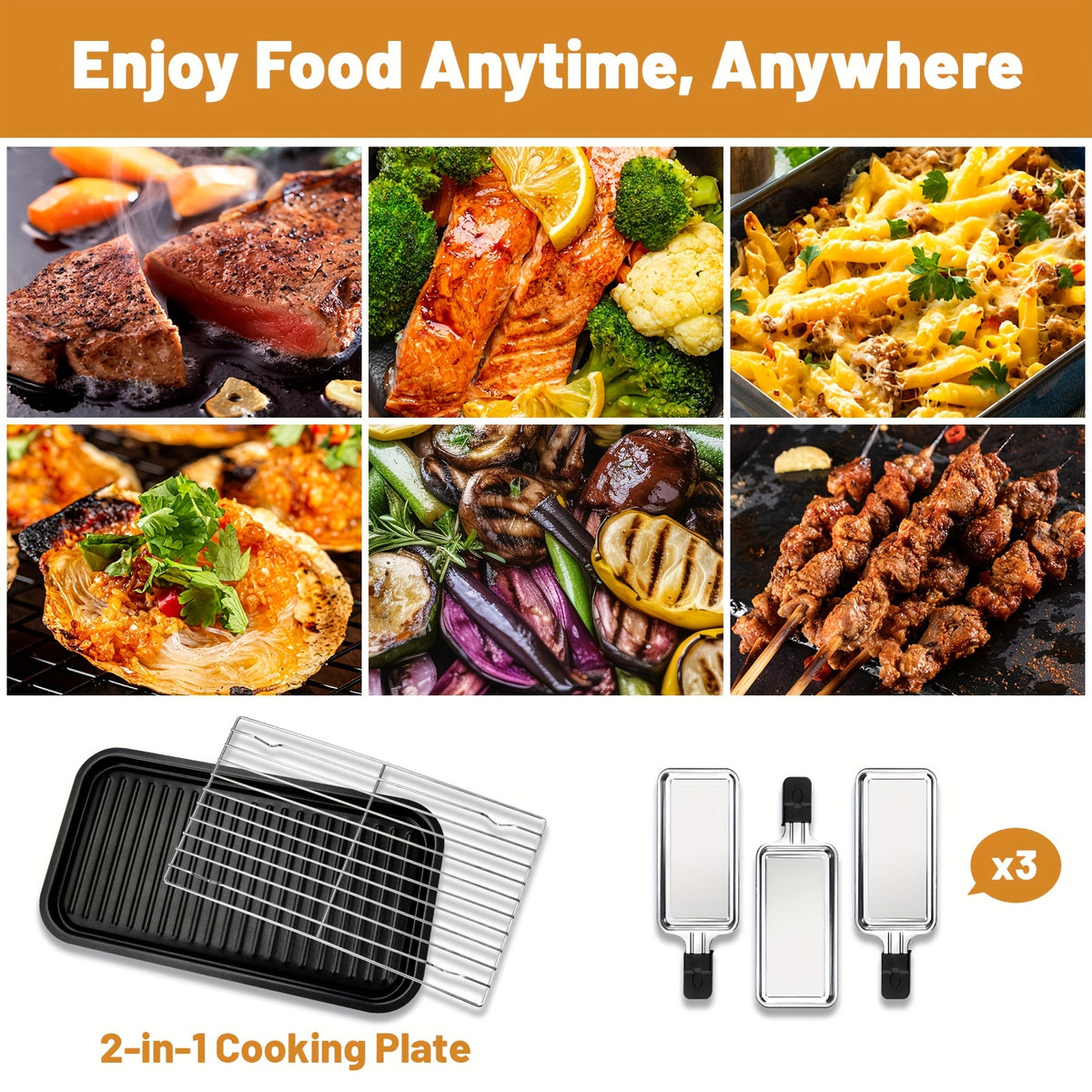 Indoor Electric Tabletop BBQ Grill