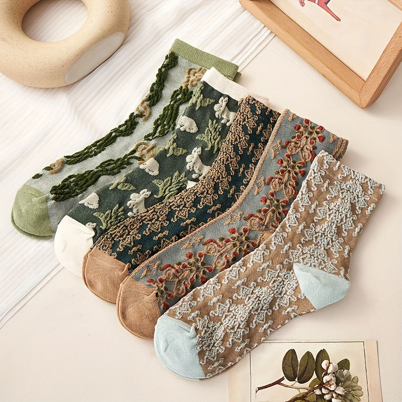 Vintage Crew Socks