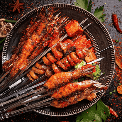 Reusable BBQ Kebab Skewers