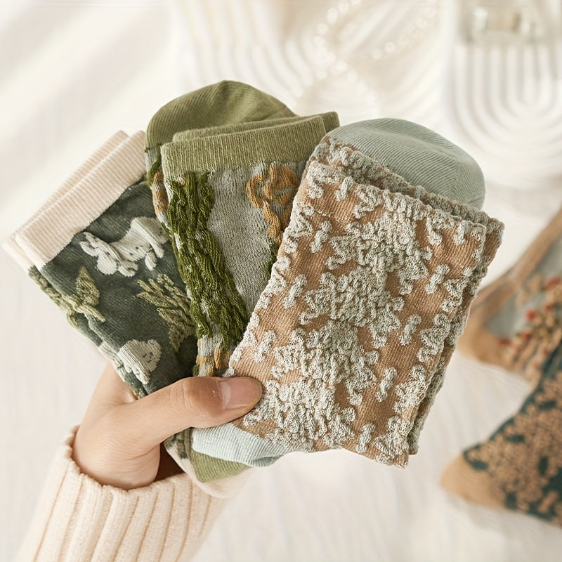 Vintage Crew Socks