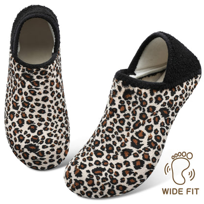 Women And Men All-Season Style Rubber Sole Soft-Lightweight Flat Shoes Non Slip House Gifts for Couple Slipper Designed for Wide Feet, Women Shoes