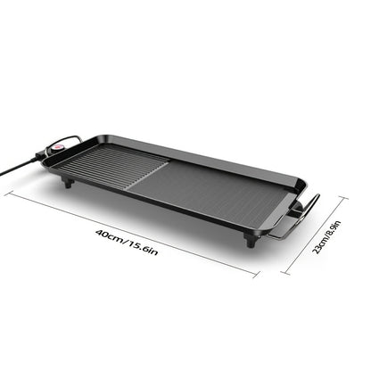 2-in-1 Electric Tabletop Grill and Griddle