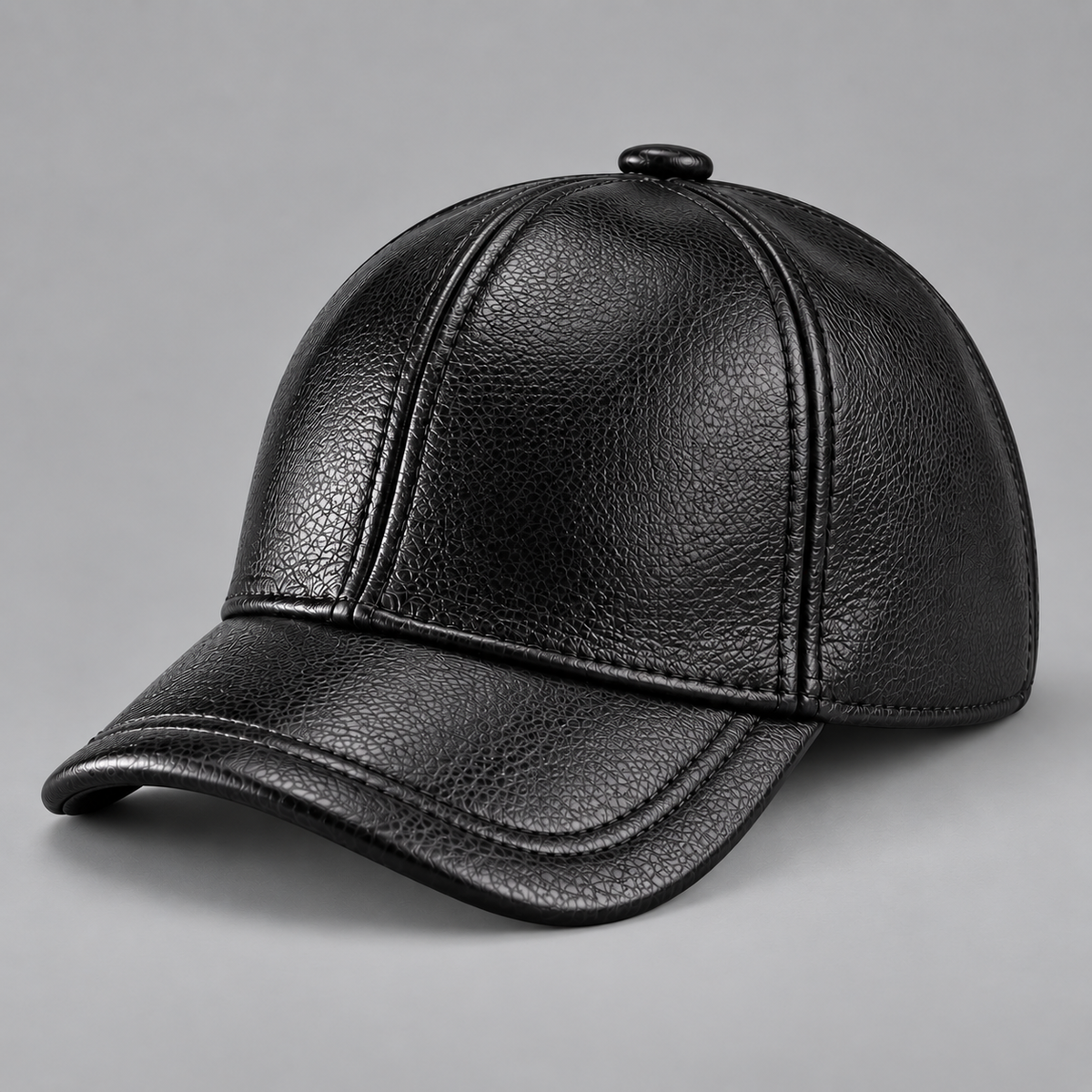 Heritage Leather Baseball Cap