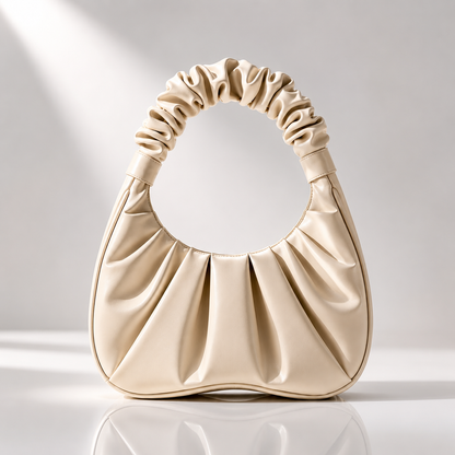Luna Ruched Hobo Bag