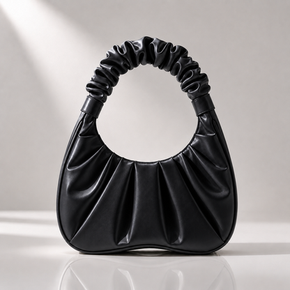 Luna Ruched Hobo Bag