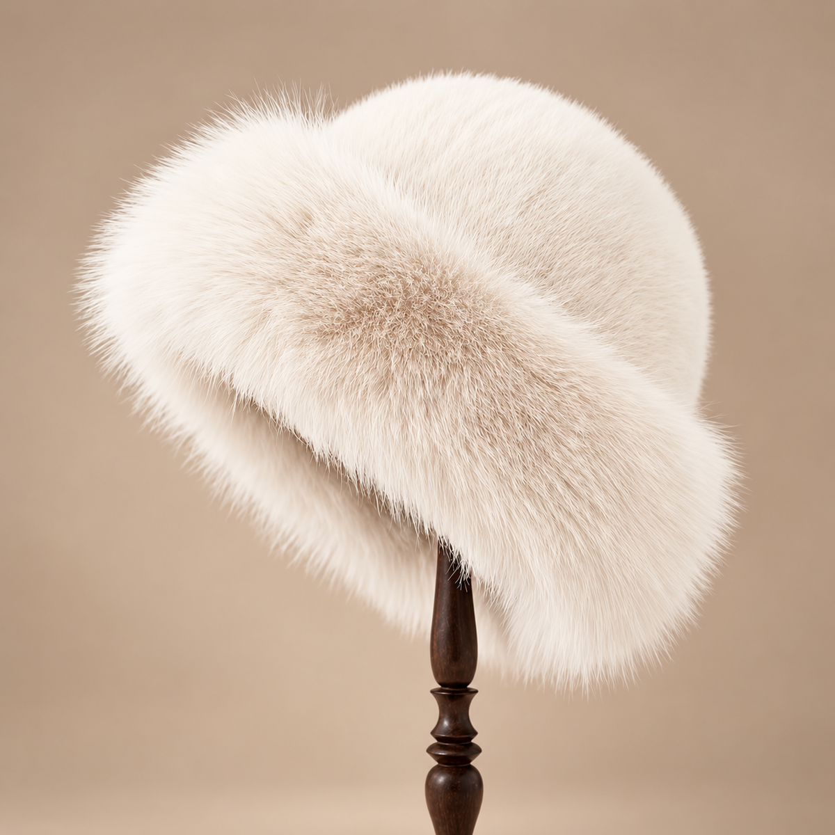 Ostrich Warm Mongolian  Cap