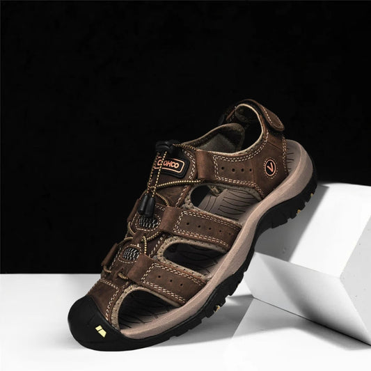 TerraStride Leather Expedition Sandal