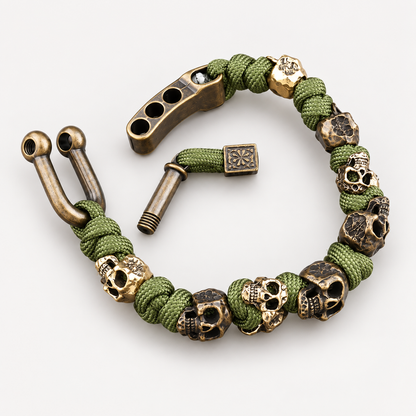 Raven Skull Bracelet