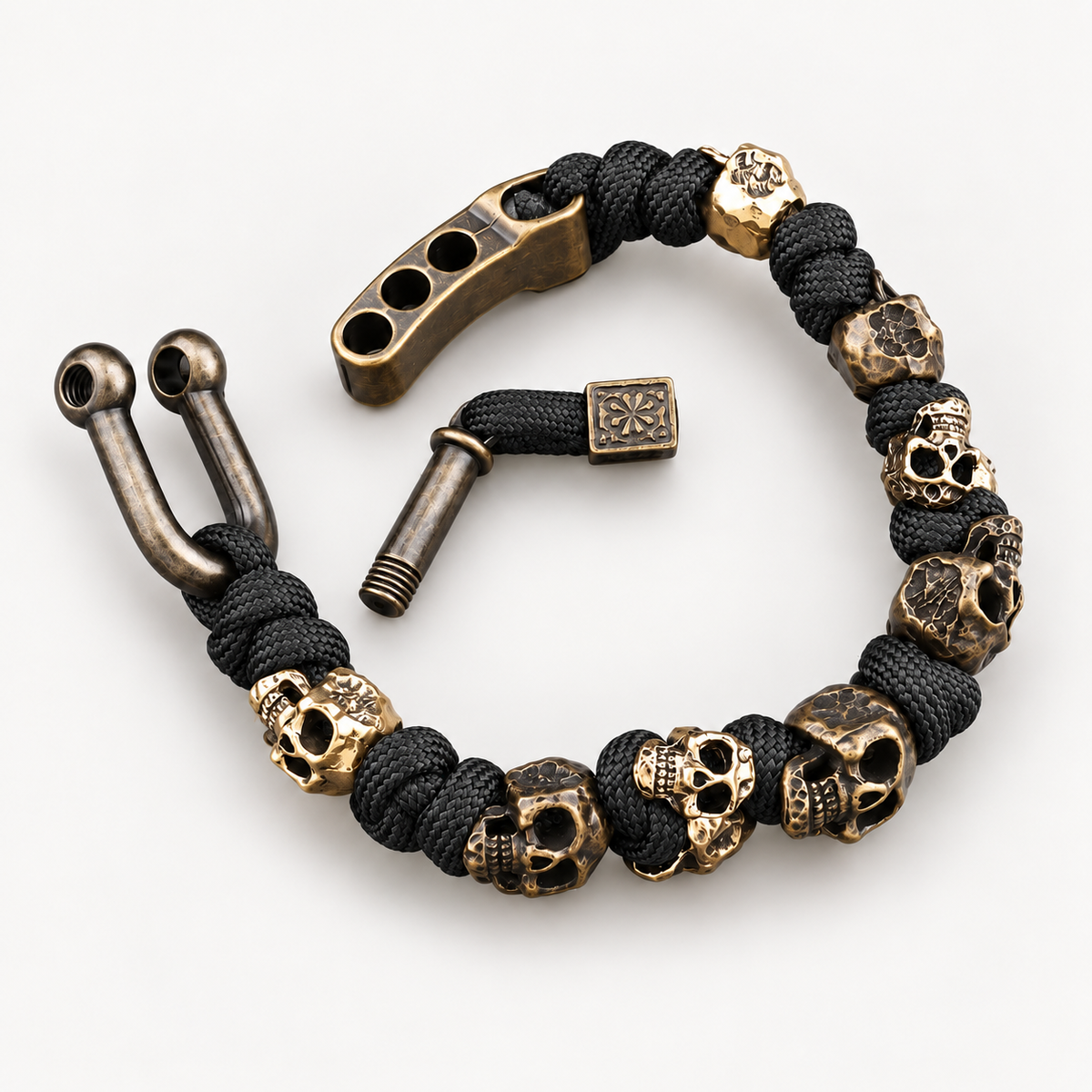 Raven Skull Bracelet