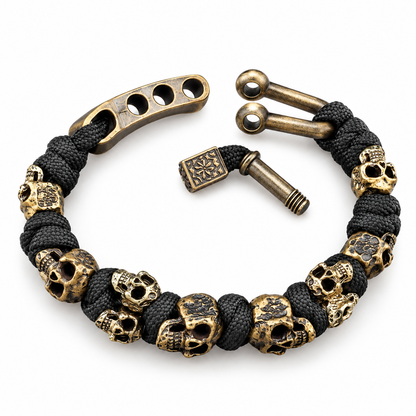 Raven Skull Bracelet