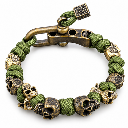 Raven Skull Bracelet